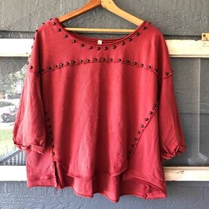 Free People || oversized T-shirt